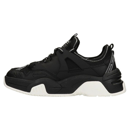 Versace Jeans Black Nylon Sneaker Versace Jeans