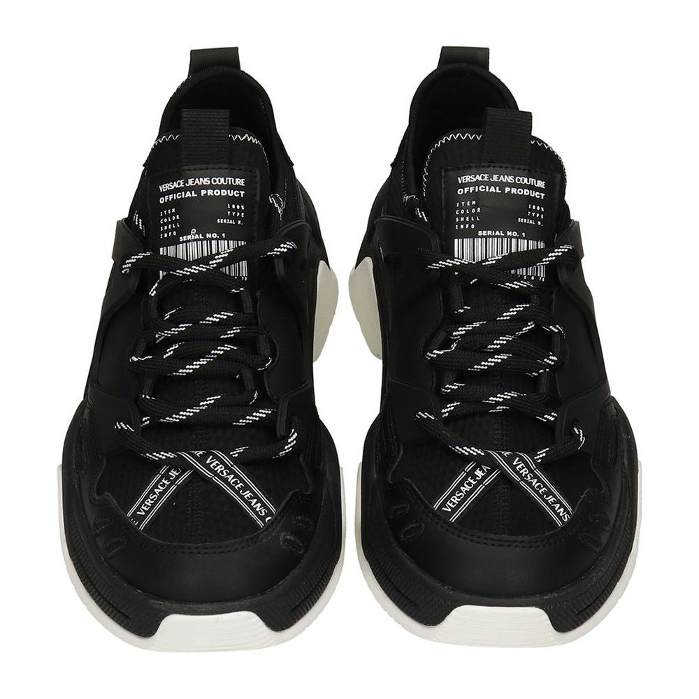 Versace Jeans Black Nylon Sneaker Versace Jeans