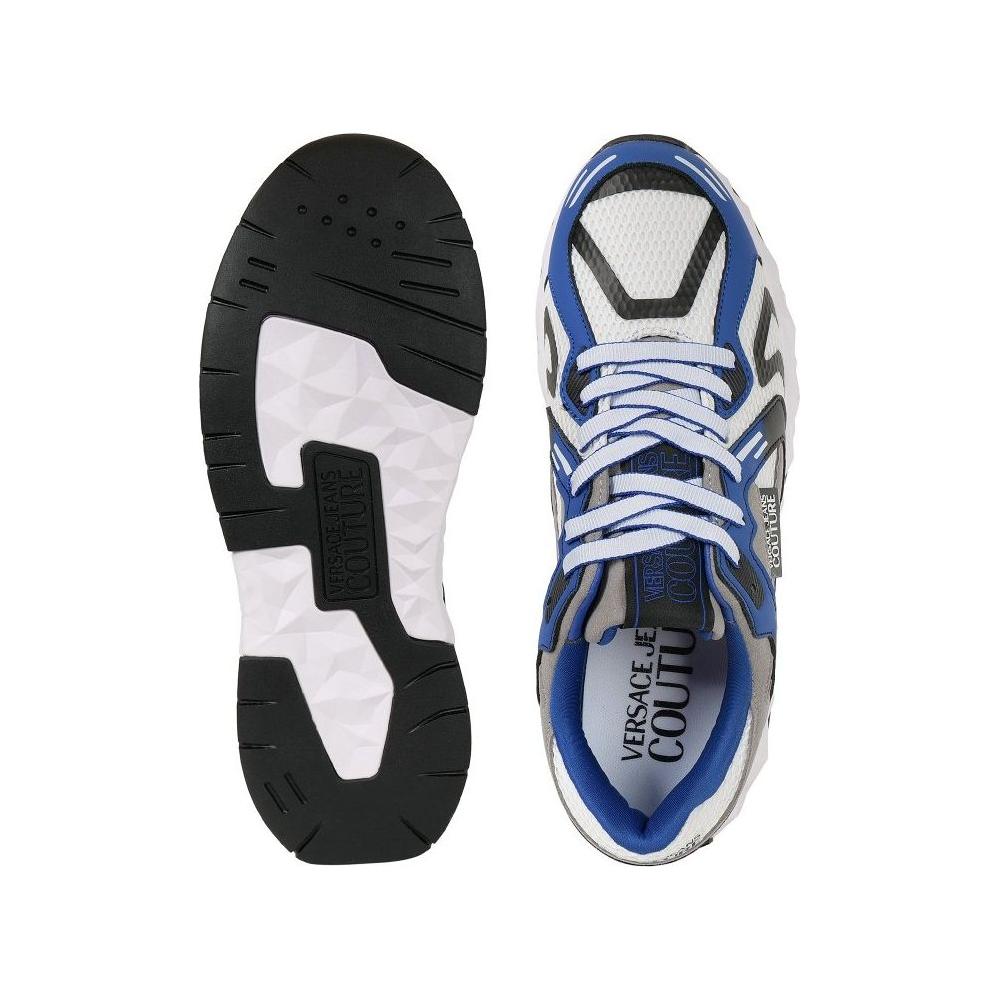 Versace Jeans Blue Nylon Sneaker Versace Jeans