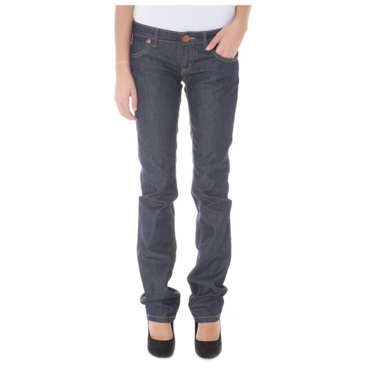 Phard Blue Cotton Jeans & Pant Phard