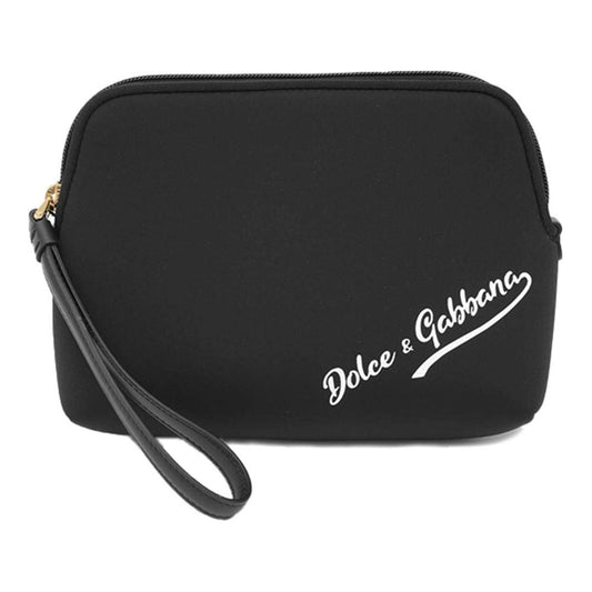 Dolce & Gabbana Black Neoprene Clutch Bag Dolce & Gabbana