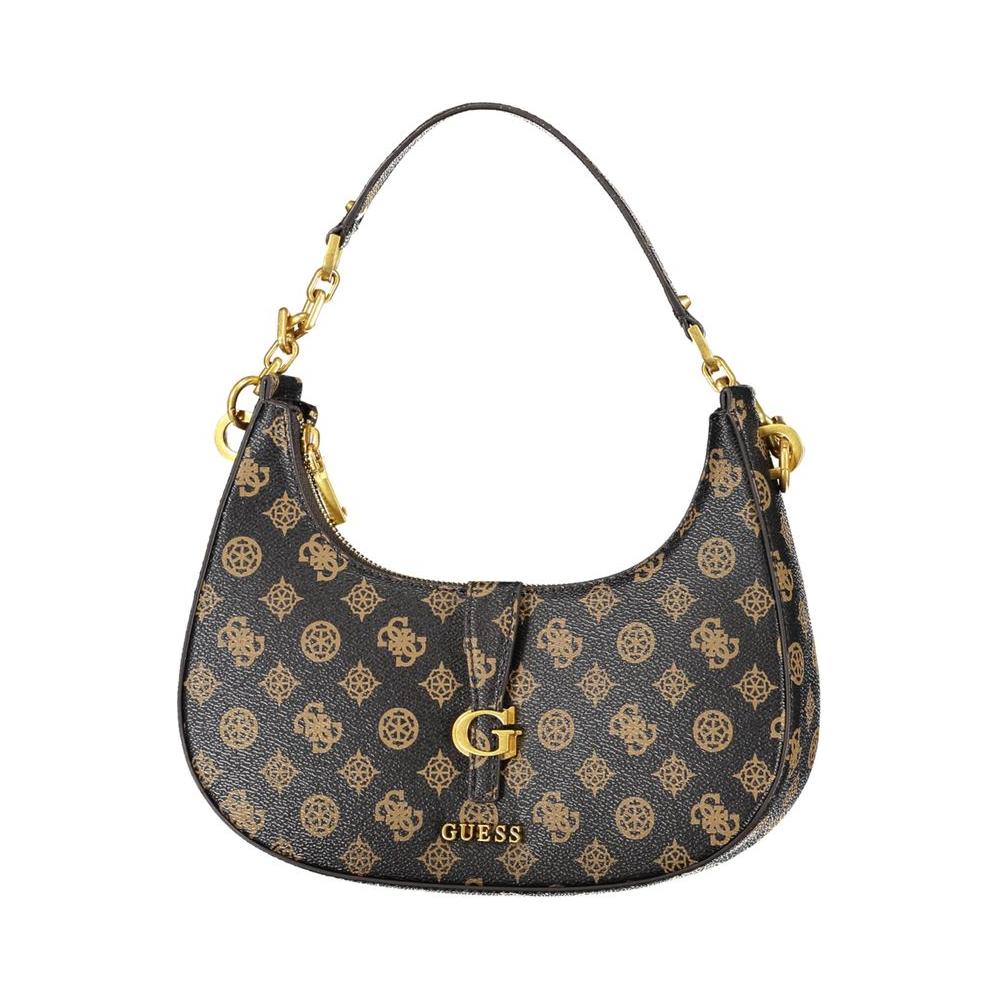 Guess Jeans Brown Polyethylene Handbag Guess Jeans