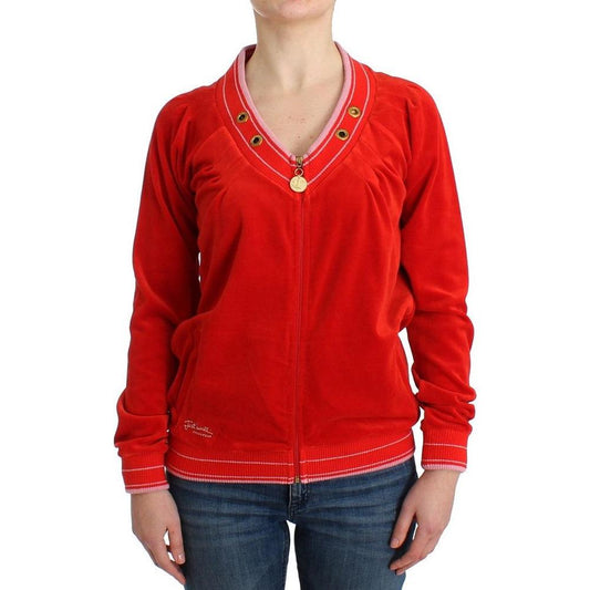 Cavalli Red  Sweater Cavalli