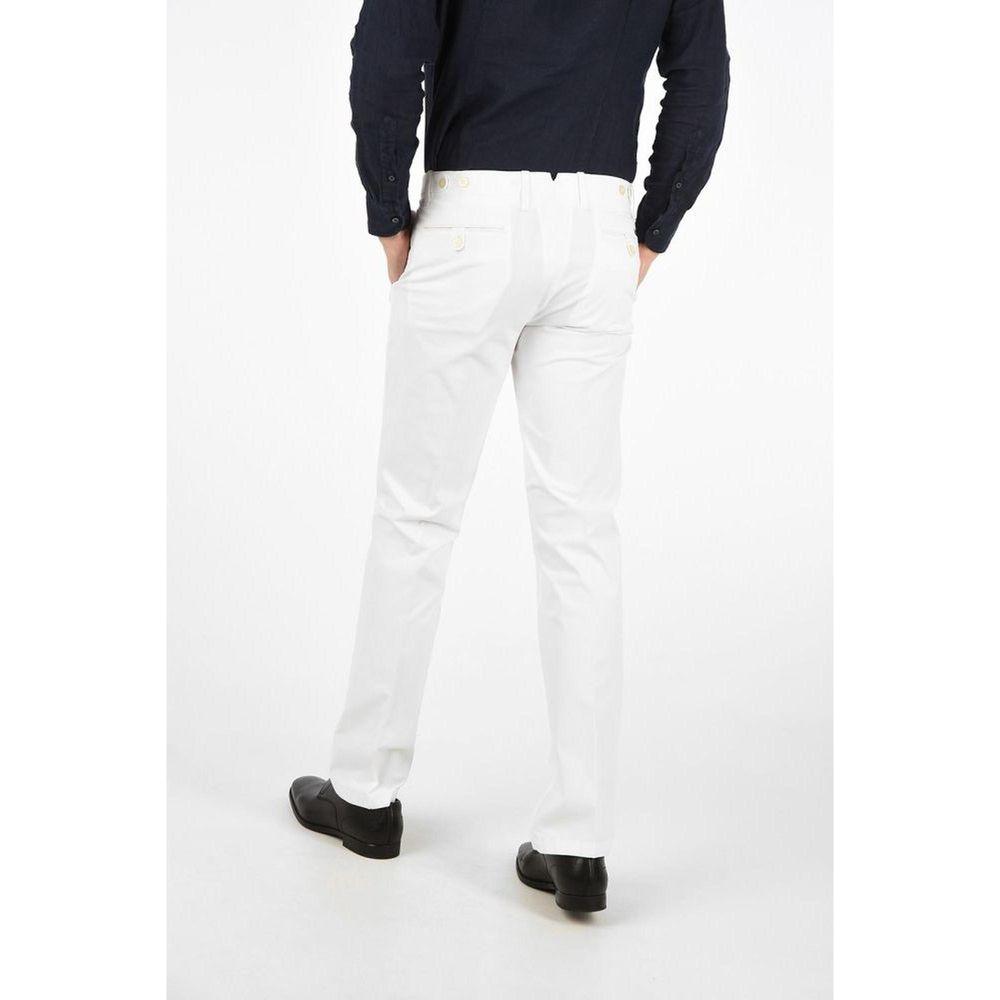 Corneliani White  Jeans & Pant Corneliani