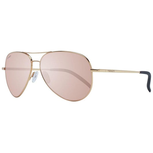 Gold Unisex Sunglasses Serengeti