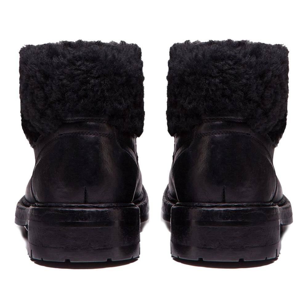 Dolce & Gabbana Black Leather Di Calfskin Boot Dolce & Gabbana