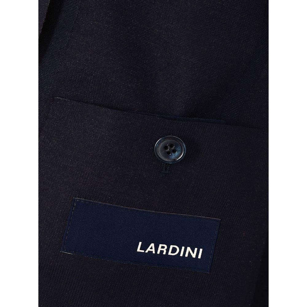 Elegant Blue Cotton Lardini Jacket Lardini