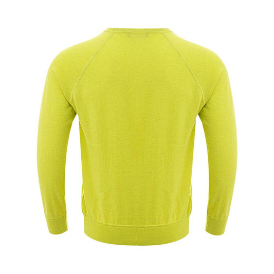 Gran Sasso Sunny Yellow Italian Cotton Sweater Gran Sasso