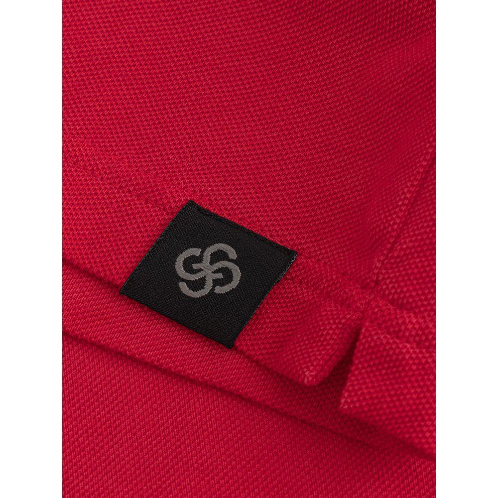 Gran Sasso Elegant Fuchsia Silk Polo Shirt for Men Gran Sasso