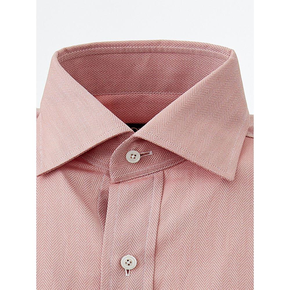 Tom Ford Elegant Pink Cotton Shirt for Men Tom Ford