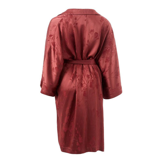 Lardini Elegant Red Acetate Jacket for Women Lardini