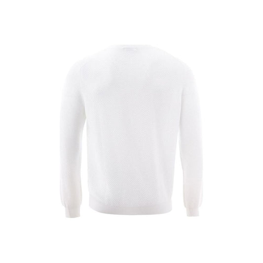 Gran Sasso Elegant Italian White Cotton T-Shirt Gran Sasso