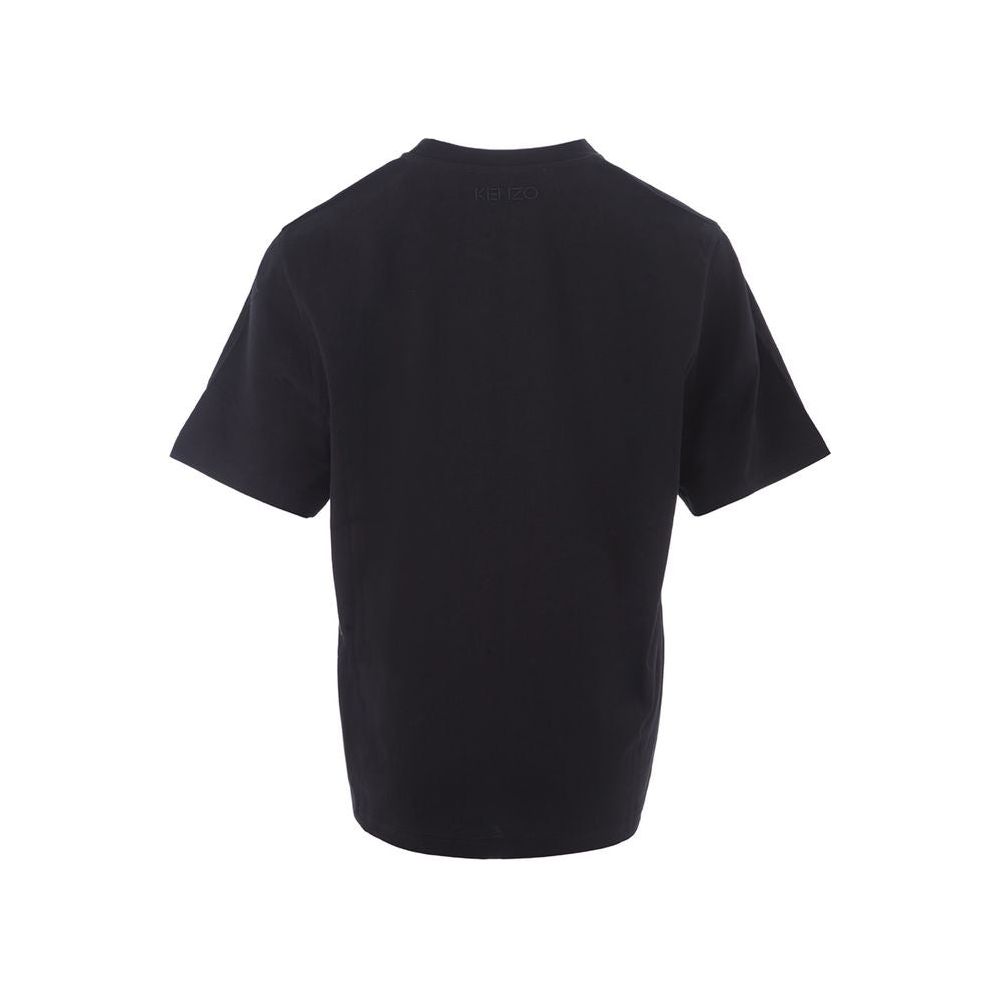 Elegant Black Cotton Kenzo Tee for Women Kenzo