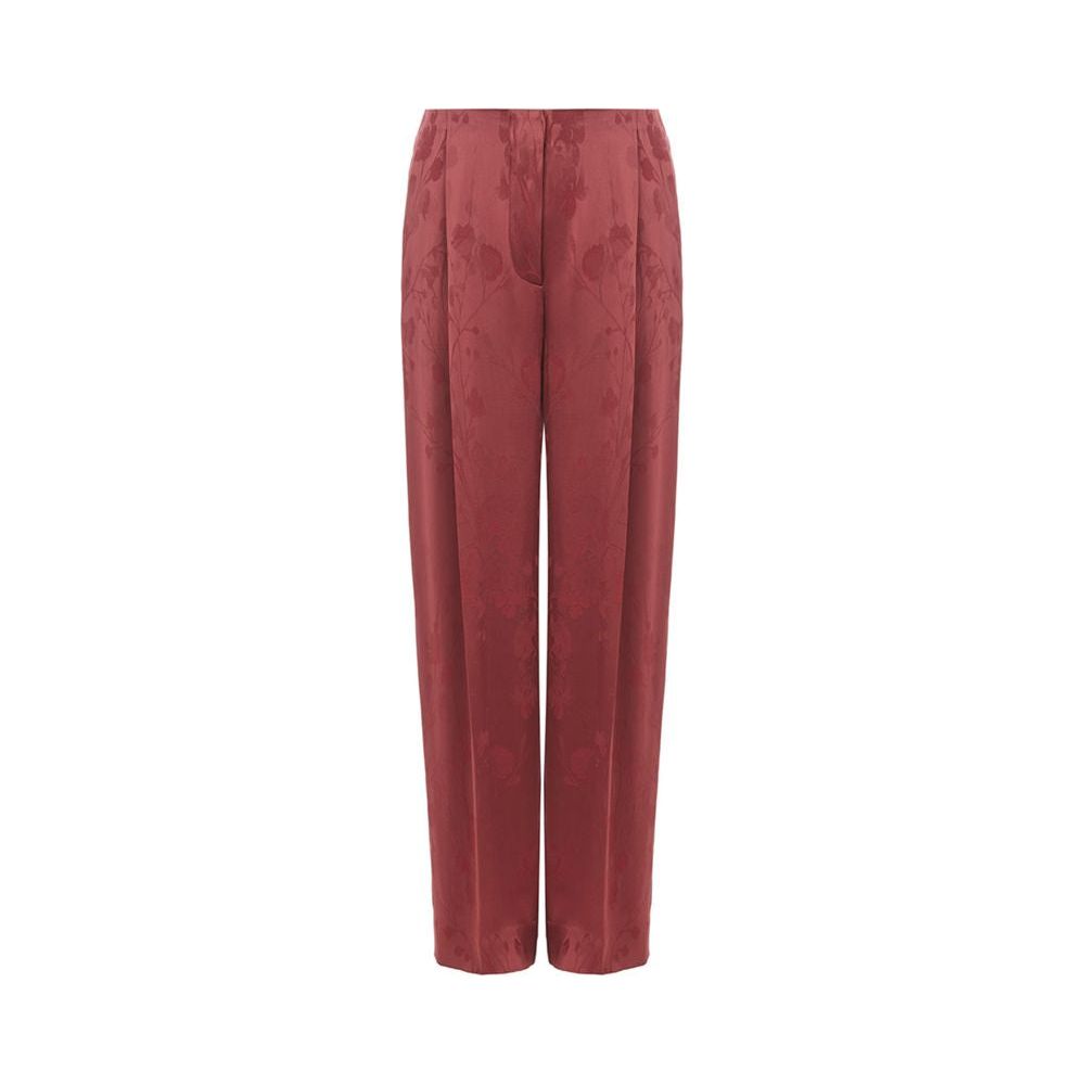 Lardini Elegant Red Tailored Pants Lardini