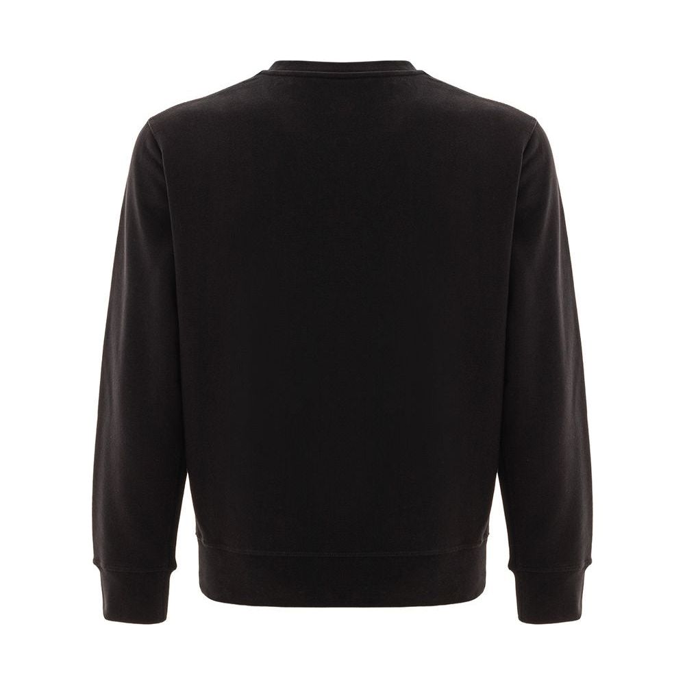 Alexander McQueen Black Cotton Sweater Alexander McQueen