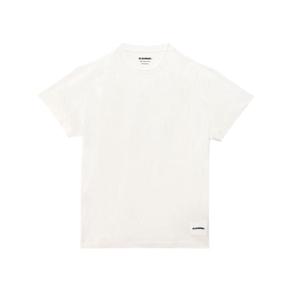 Jil Sander White Cotton Organic T-Shirt