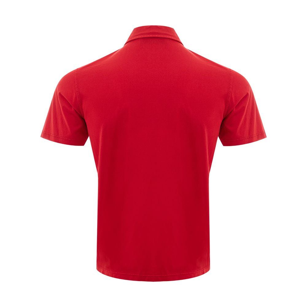 Gran Sasso Elegant Cotton Polo in Ravishing Red Gran Sasso