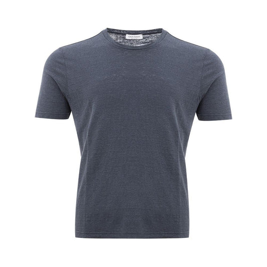 Gran Sasso Elegant Gray Cotton T-Shirt Gran Sasso