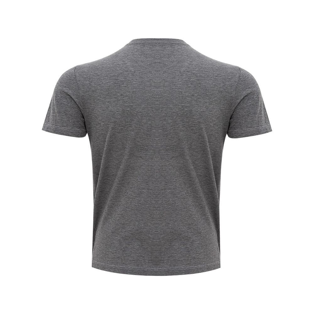 Gran Sasso Elegant Gray Cotton T-Shirt for Men Gran Sasso