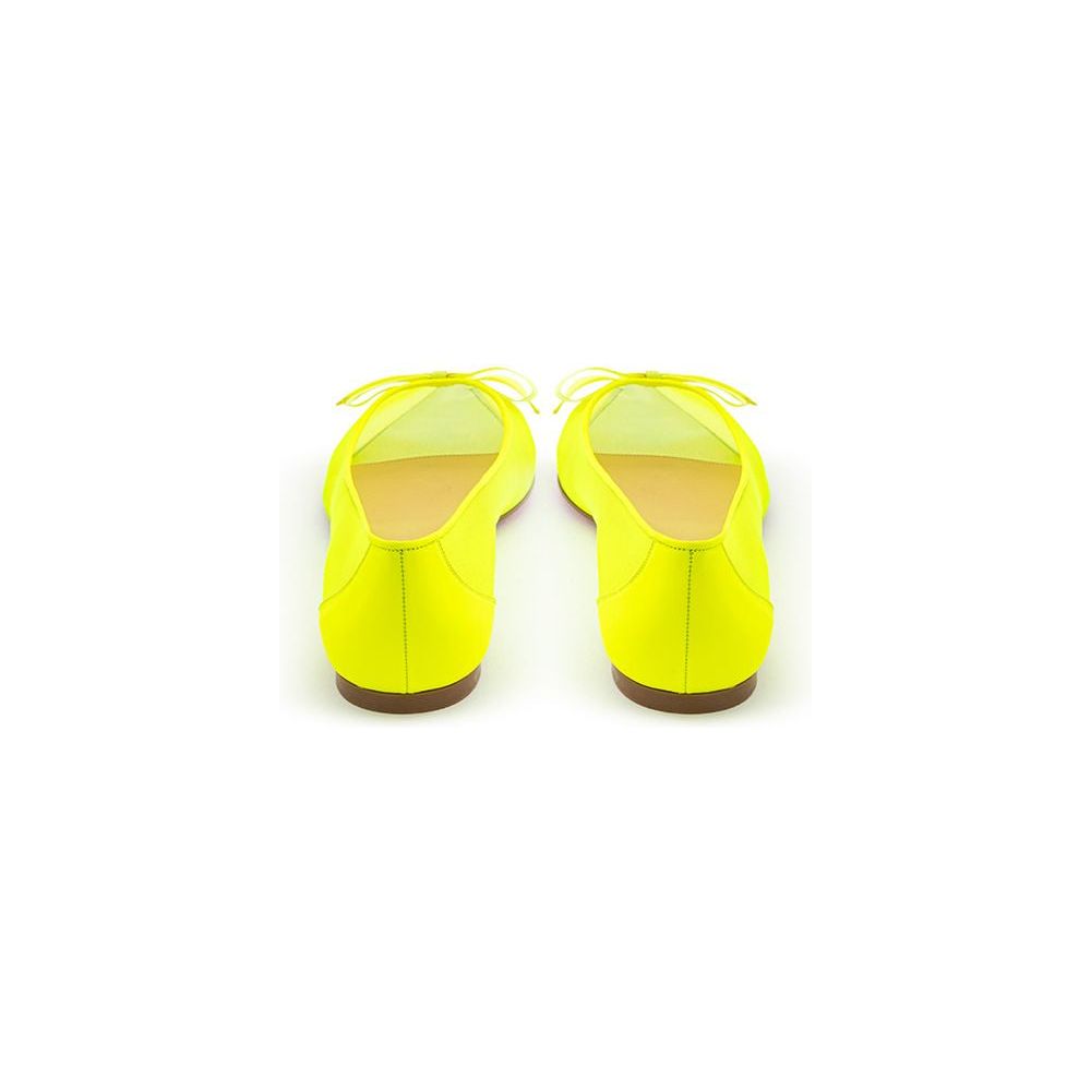 Christian Louboutin Sunshine Yellow Mesh Flat Elegance Christian Louboutin