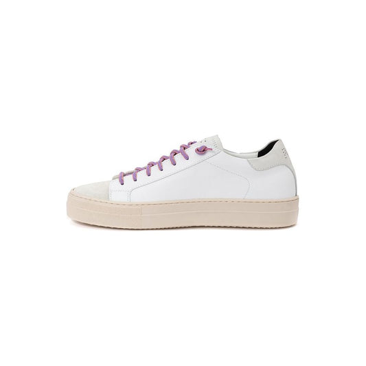 P448 White Leather Sneaker P448