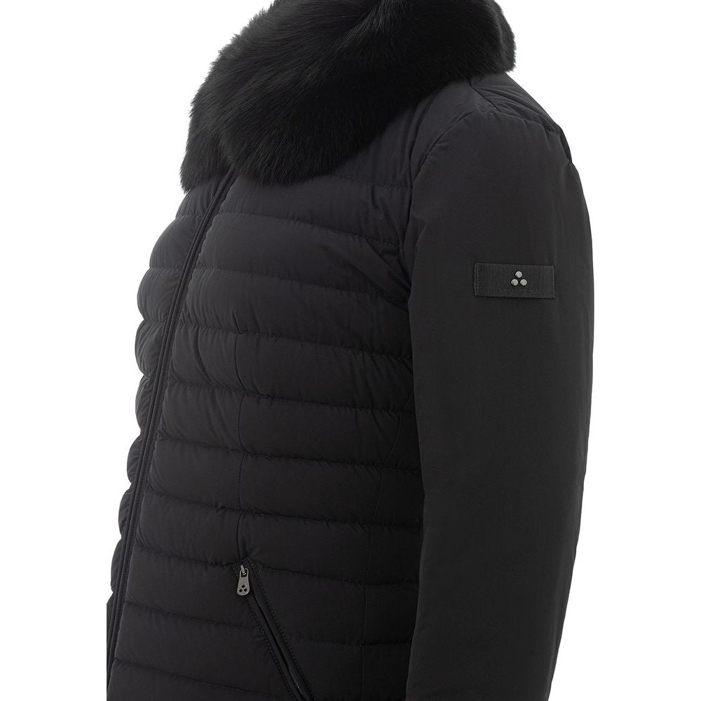 Peuterey Timeless Black Polyamide Jacket Peuterey