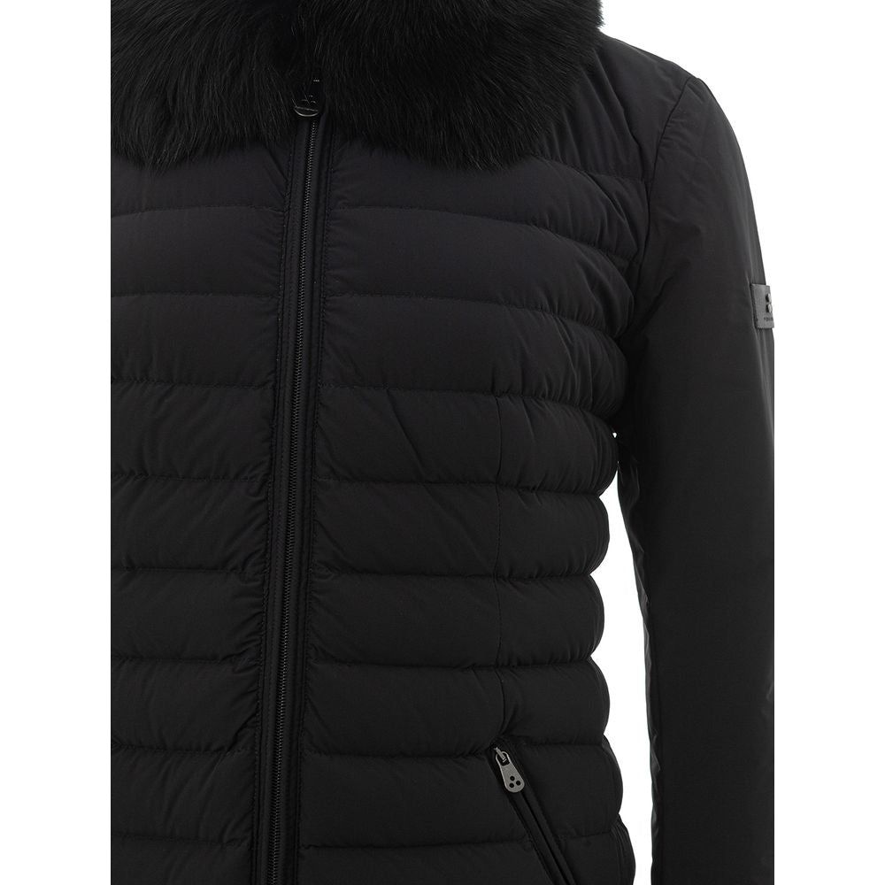 Peuterey Timeless Black Polyamide Jacket Peuterey