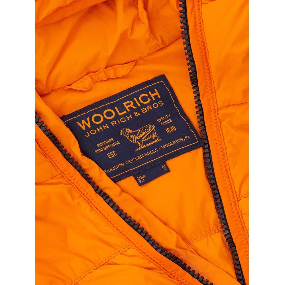 Woolrich Exquisite Orange Polyamide Jacket Woolrich