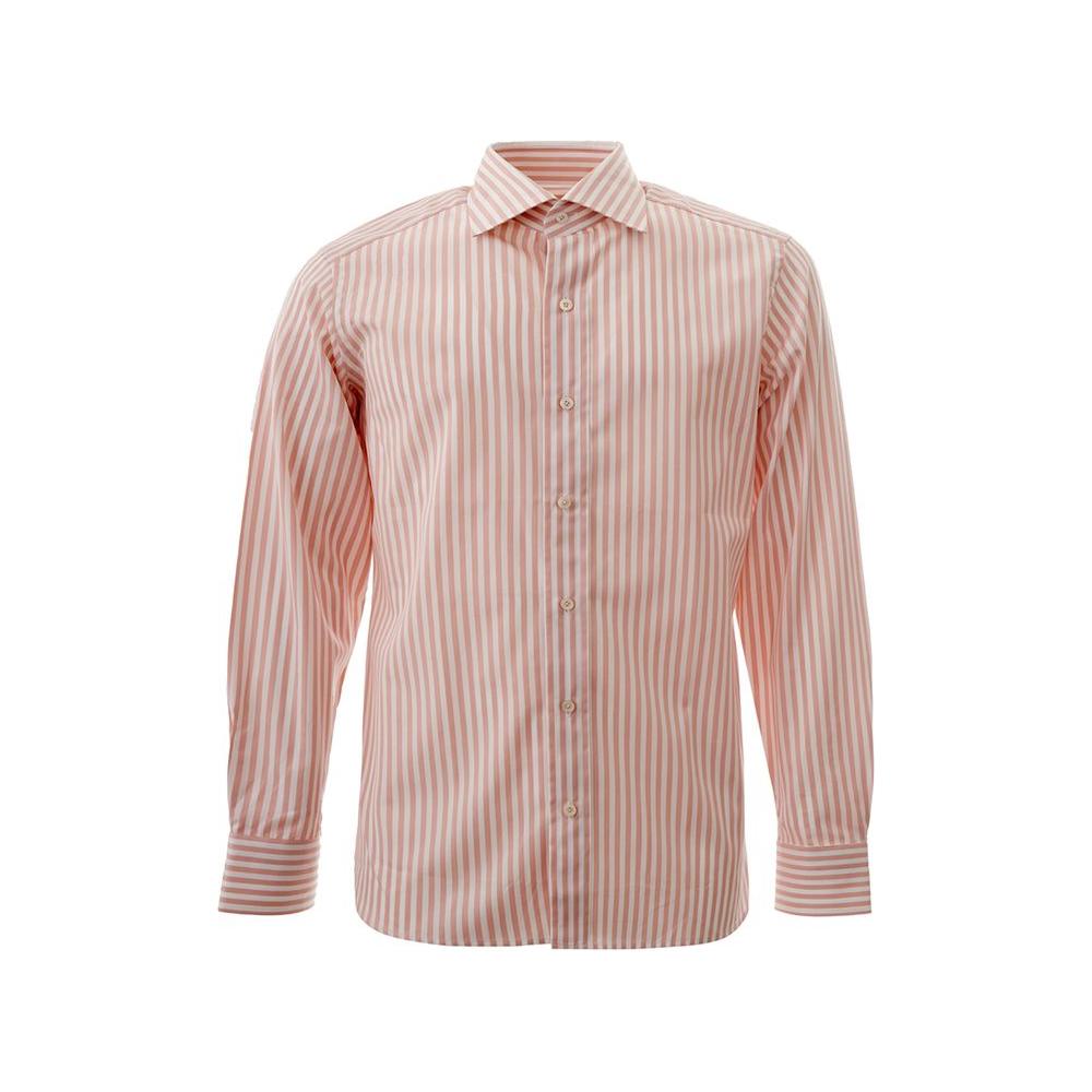 Tom Ford Elegant Cotton Pink Shirt for Men Tom Ford