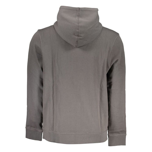 Hugo Boss Gray Cotton Sweater Hugo Boss