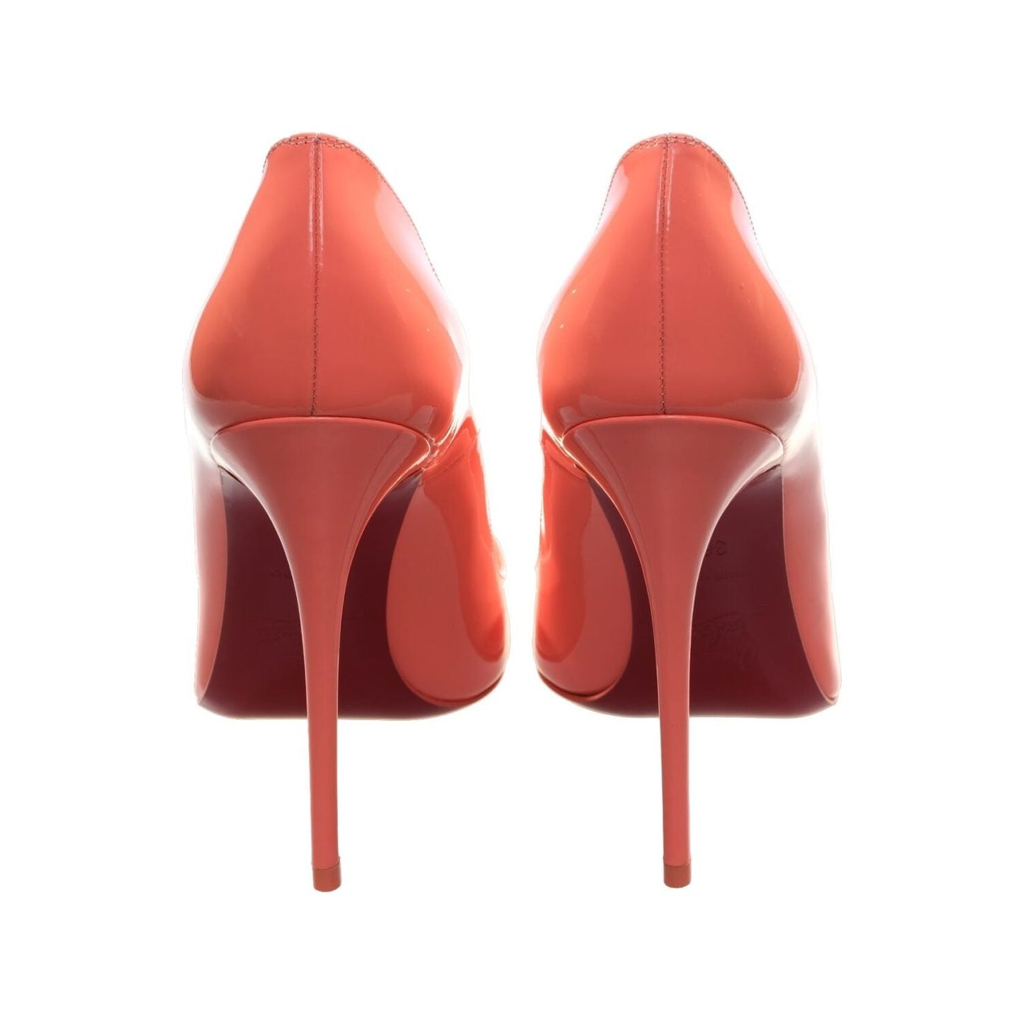 Christian Louboutin So Kate 120 Orange Patent Leather High Heel Pumps Christian Louboutin