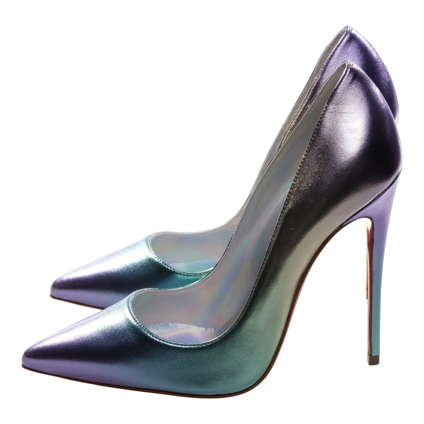 Christian Louboutin So Kate 120 Metallic Ombre Leather High Heel Pumps Christian Louboutin