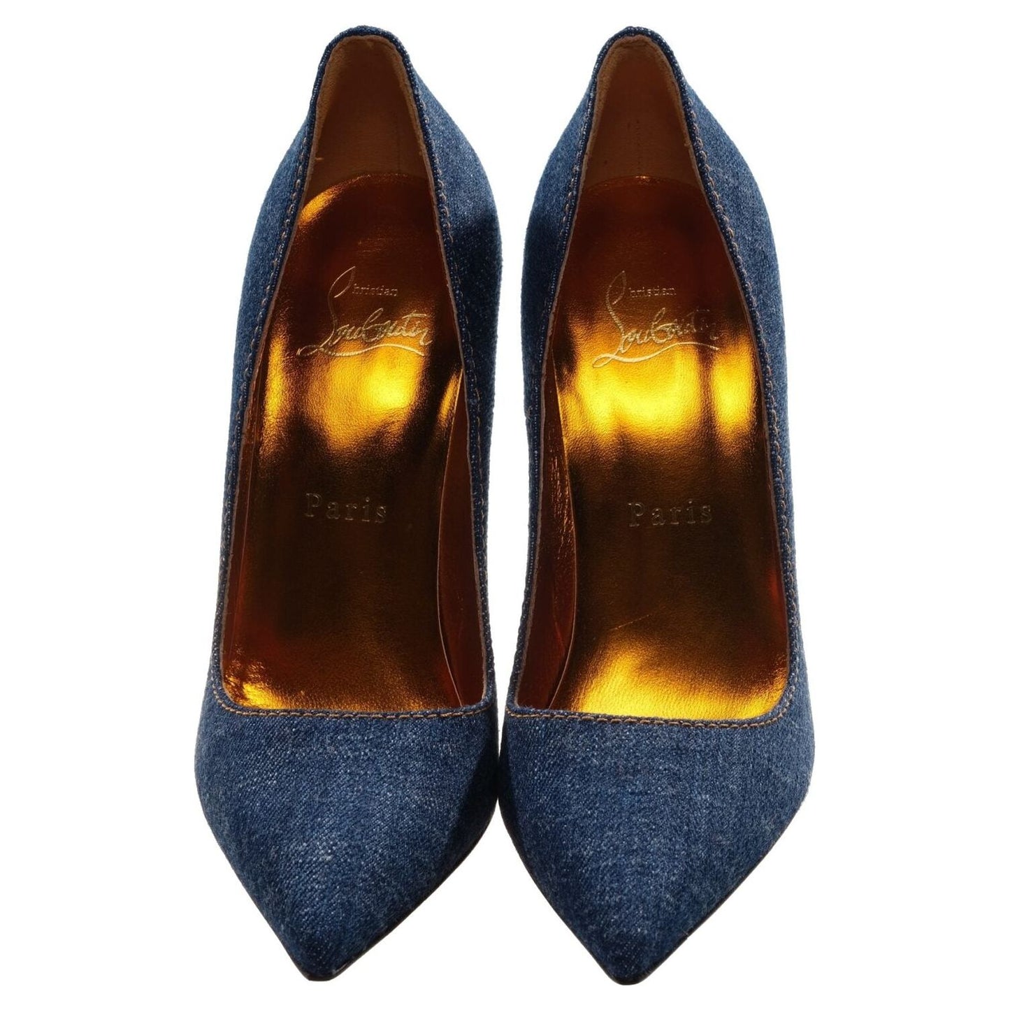 Christian Louboutin So Kate 120 Denim High Heel Pumps Christian Louboutin