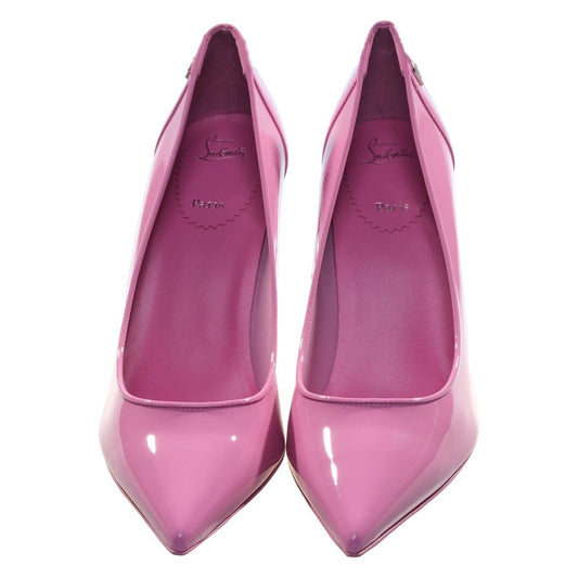 Christian Louboutin Sporty Kate 85 Pink Patent Leather High Heels Christian Louboutin