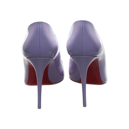 Christian Louboutin Hot Chick 100 Lilac Patent Leather High Heel Pump Christian Louboutin