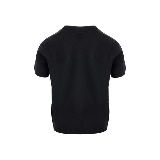 Bottega Veneta Black Cashmere Tops & T-Shirt Bottega Veneta