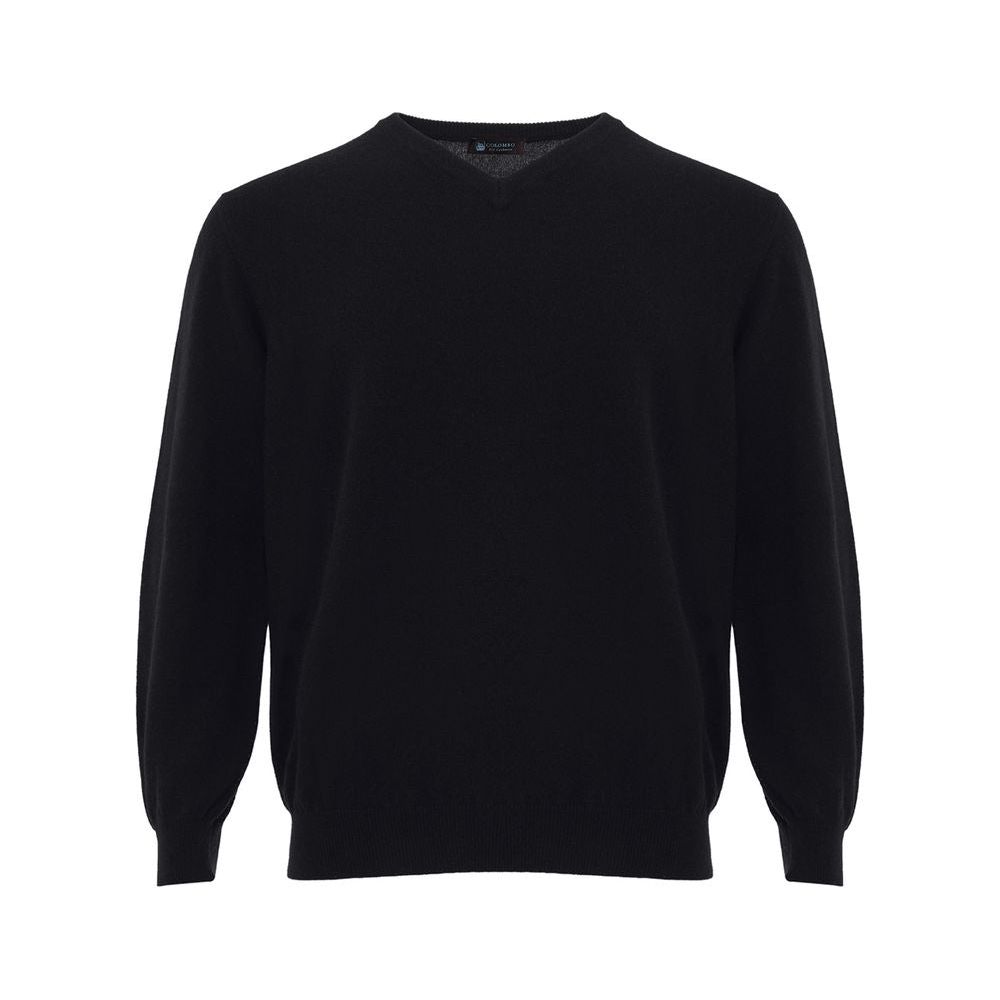 Colombo Black Cashemere Sweater Colombo