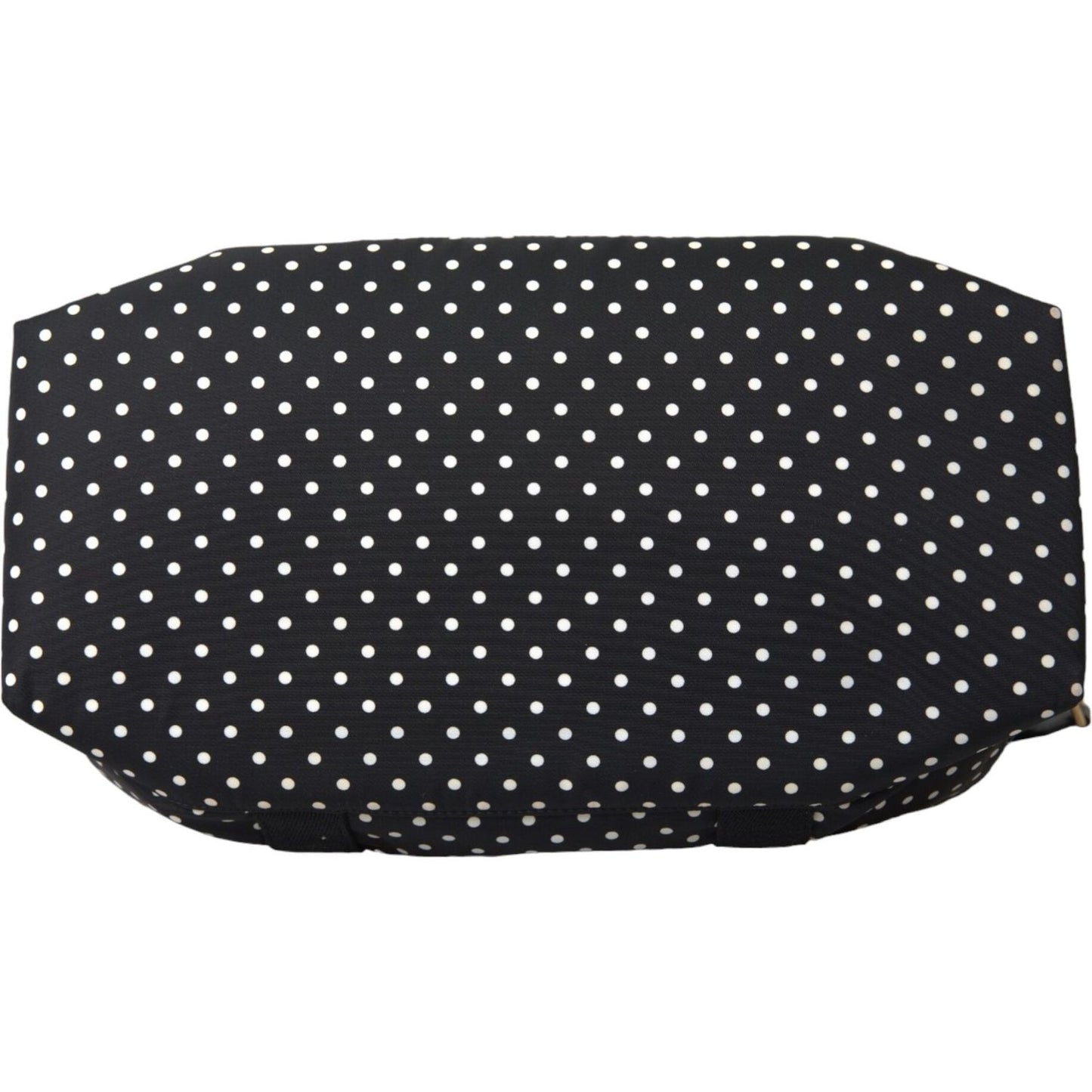 Dolce & Gabbana Black Polka Dot Changing Mat Baby Duffle Bag Dolce & Gabbana