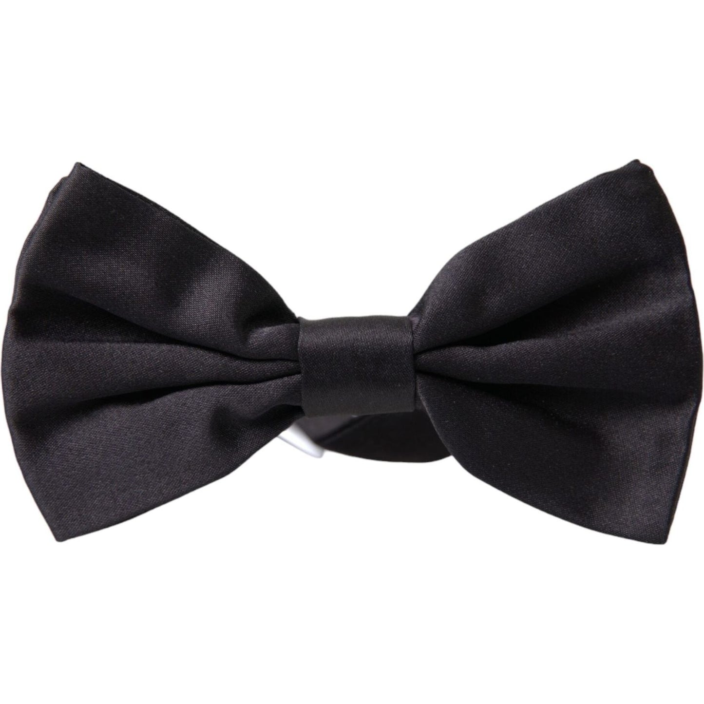 Dolce & Gabbana Black Silk Adjustable Neck Men Bow Tie Dolce & Gabbana