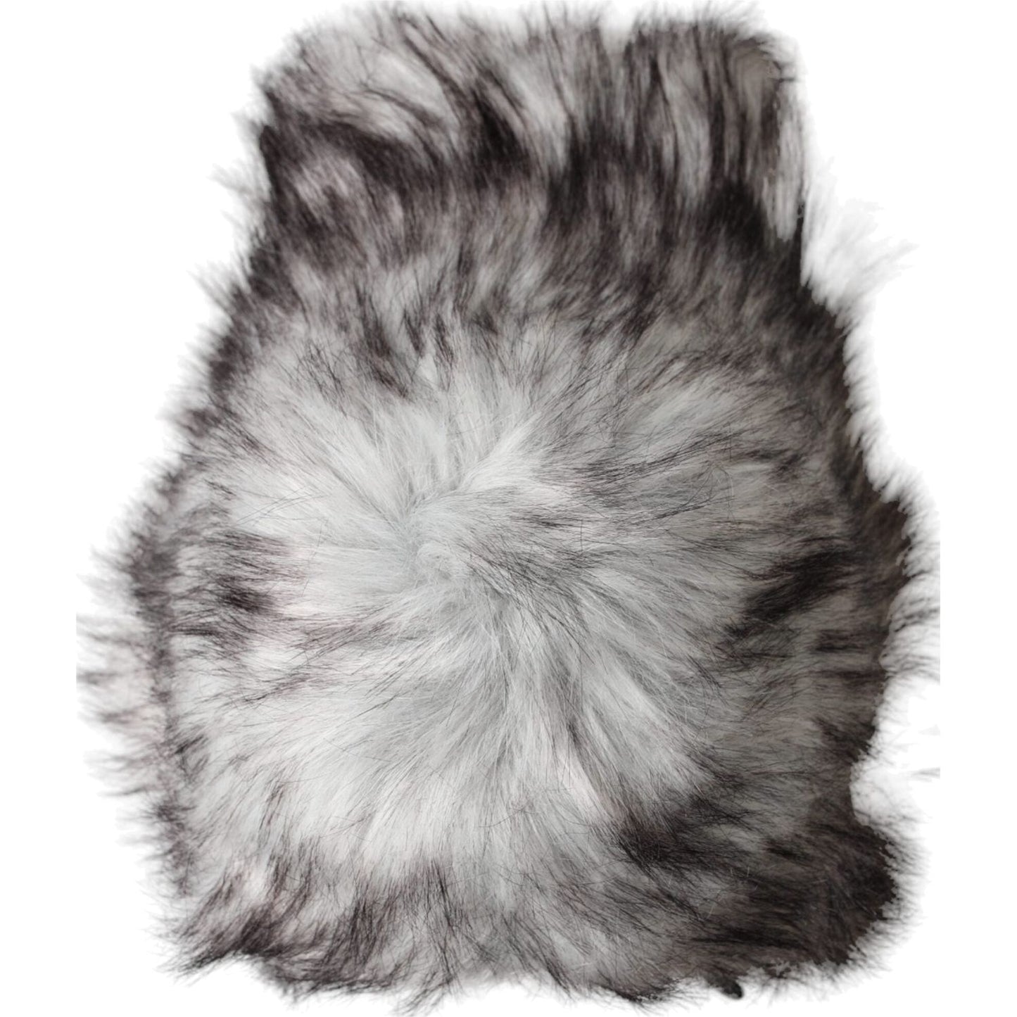 Dolce & Gabbana Black White Faux Fur Baseball Hat Men Dolce & Gabbana