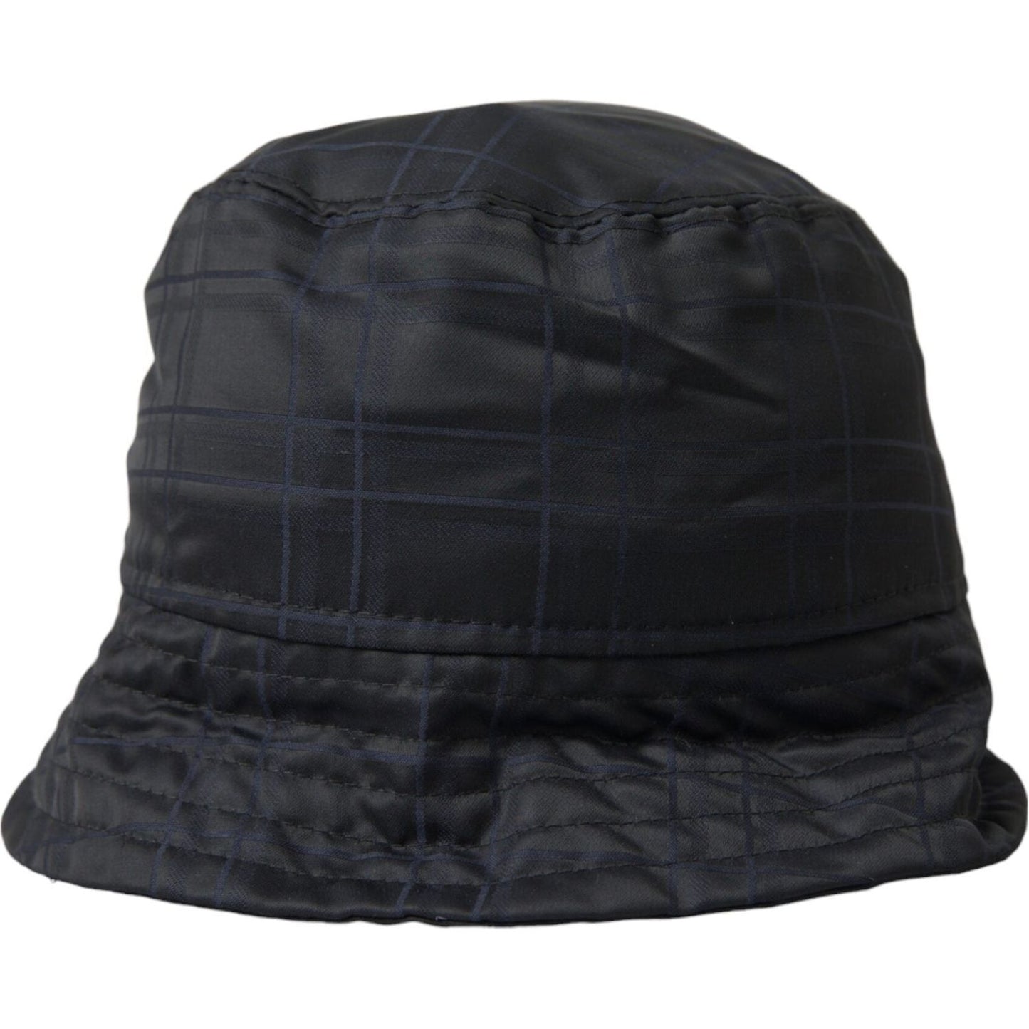 Dolce & Gabbana Black Wool Blend Cap Bucket Hat Men Dolce & Gabbana