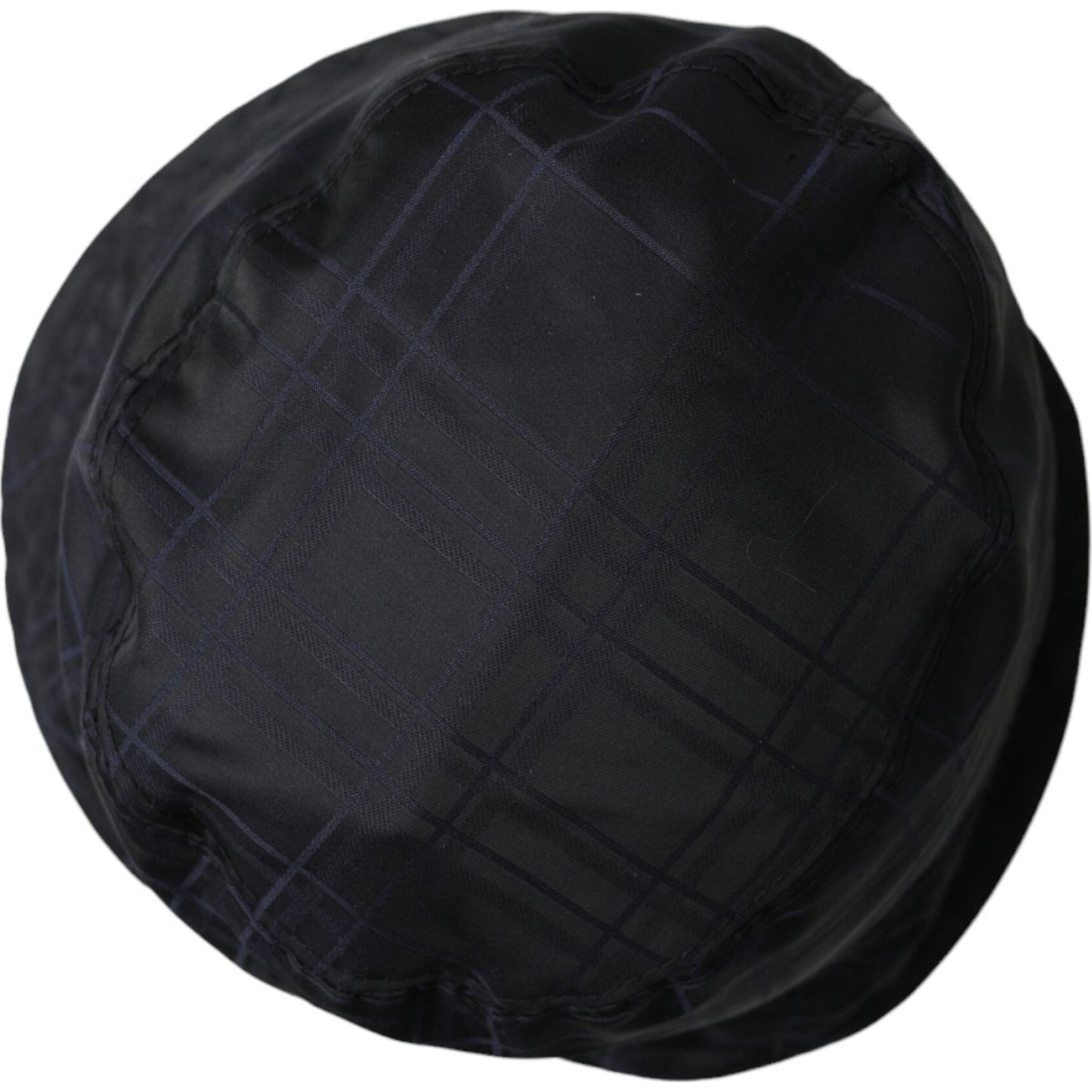 Dolce & Gabbana Black Wool Blend Cap Bucket Hat Men Dolce & Gabbana