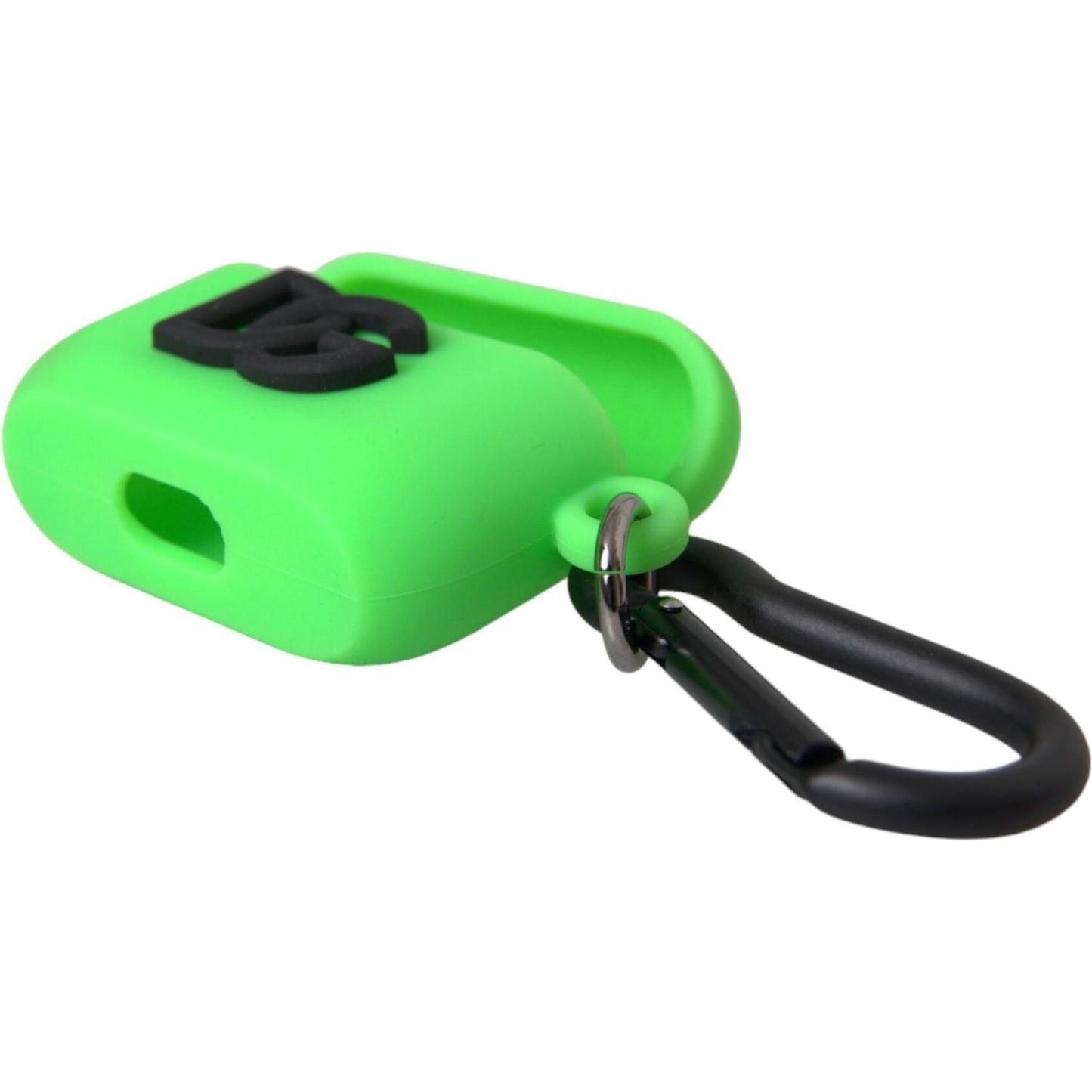 Dolce & Gabbana Neon Green Silicone Logo Embossed Airpods Case Dolce & Gabbana