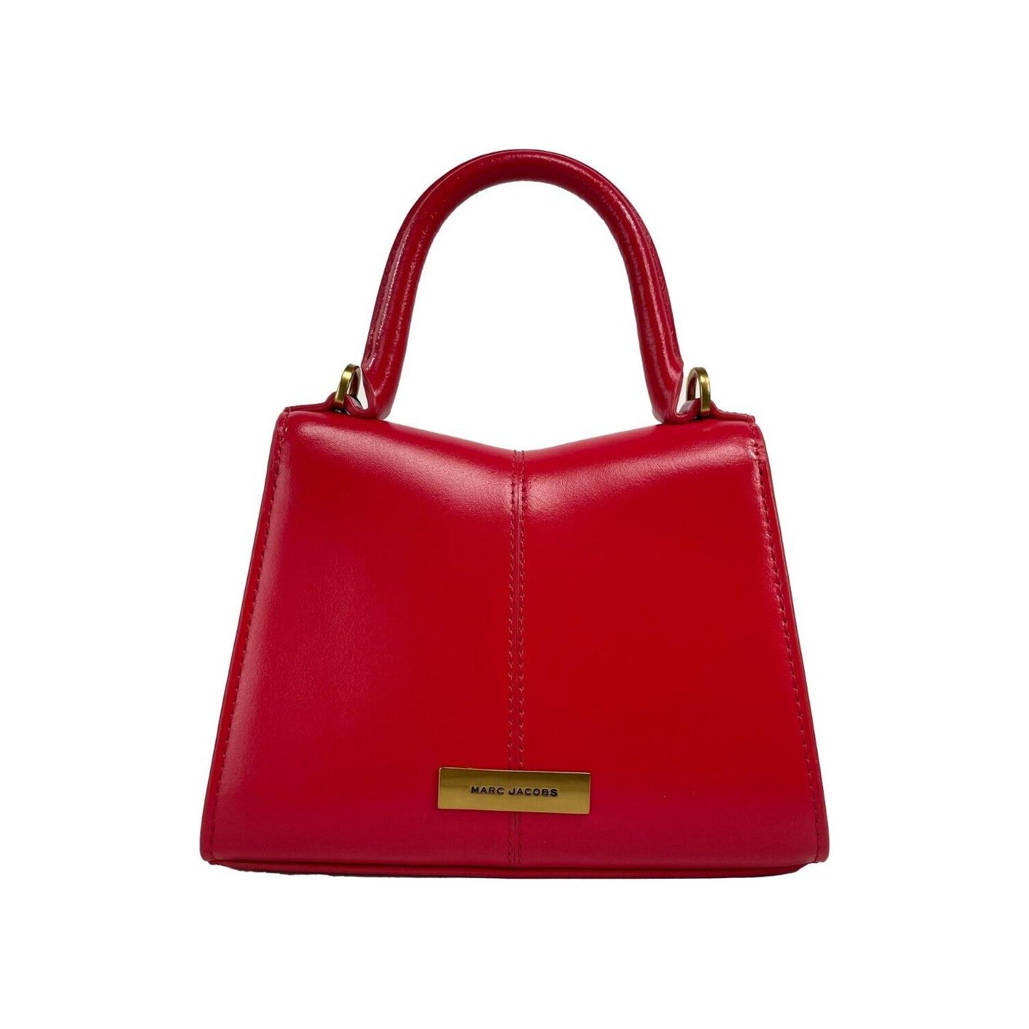 Marc Jacobs The St Marc Mini Top Handle Satchel Crossbody Bag Red Marc Jacobs