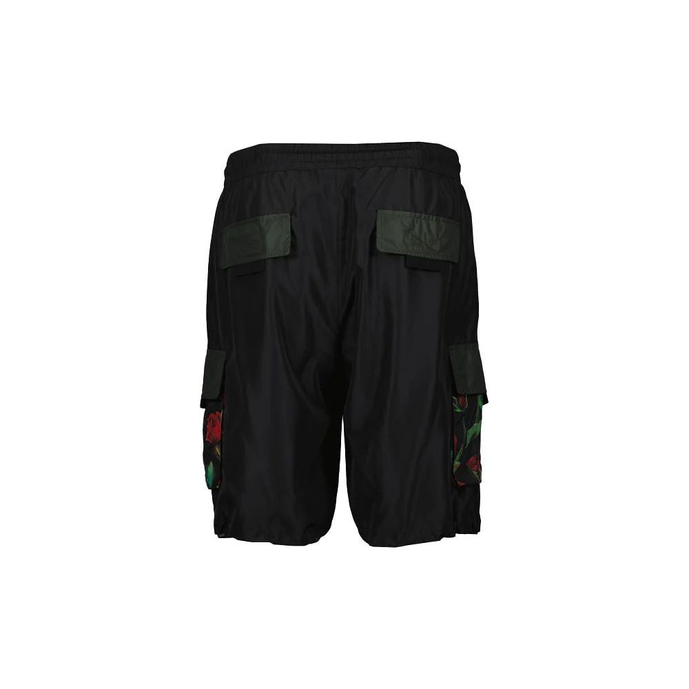 Dolce & Gabbana Black Polyester Short Dolce & Gabbana