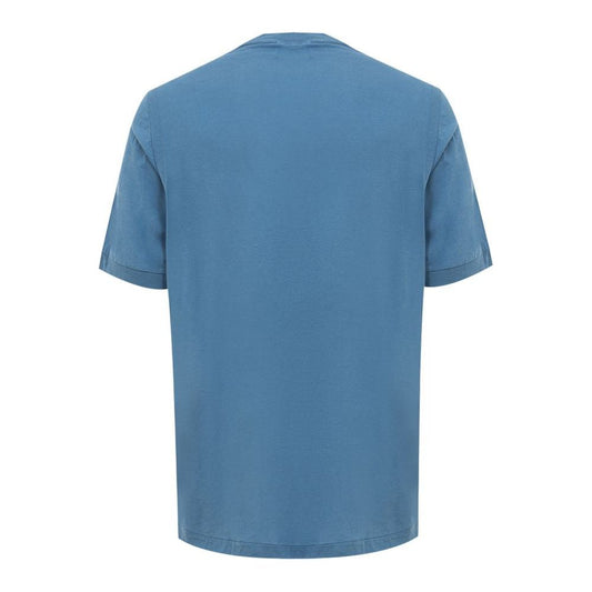 Brioni Light Blue Cotton T-Shirt Brioni