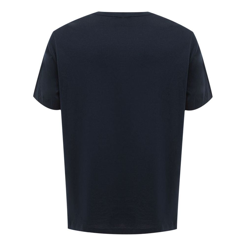 Brioni Blue Cotton T-Shirt Brioni