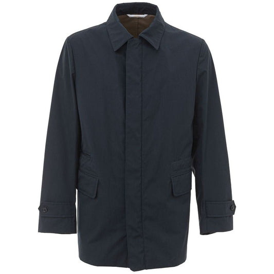 Brioni Blue Cotton Jacket Brioni