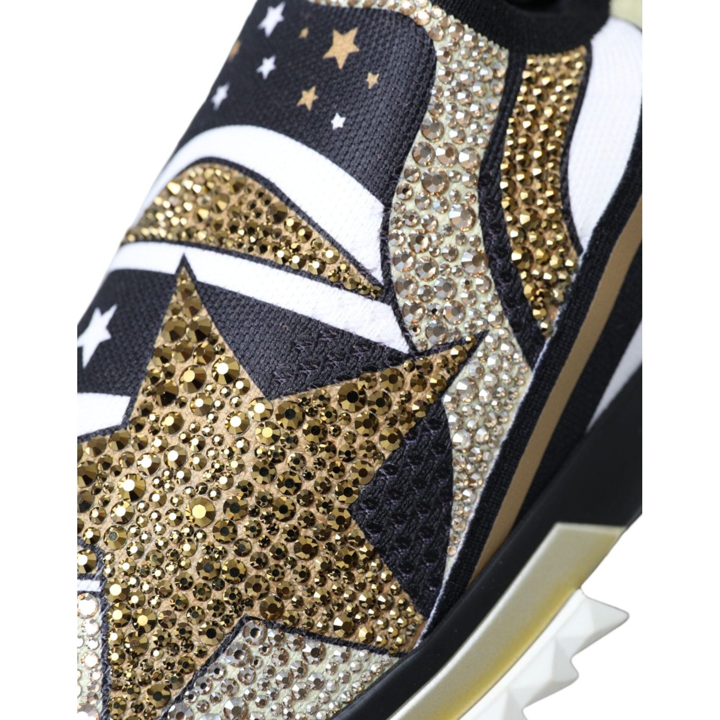 Dolce & Gabbana Multicolor Comet Star Print Sorrento Sneakers Shoes Dolce & Gabbana