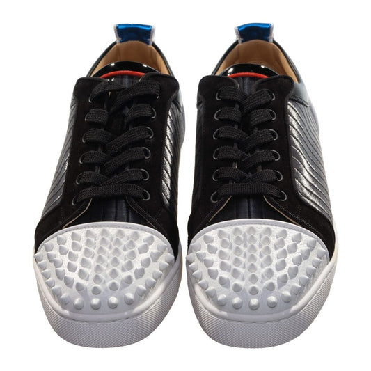 Christian Louboutin Louis Junior Spikes Orlato Contrast Laceup Sneakers Christian Louboutin